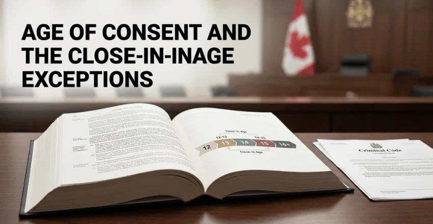 Age of consent and the close-in-age exceptions
