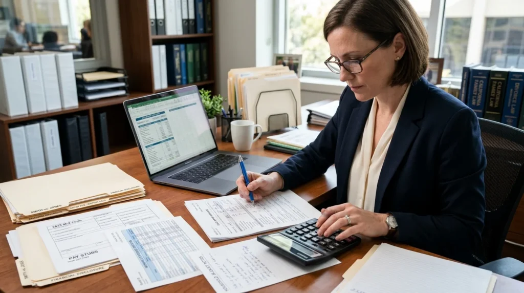 How Child Support Monthly Figure Is Built, Line by Line