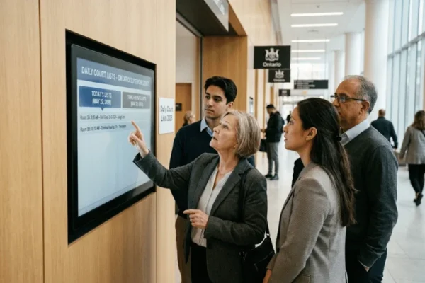 Daily Court Lists in Ontario: How to Find Today’s and Tomorrow’s Hearings in 2026