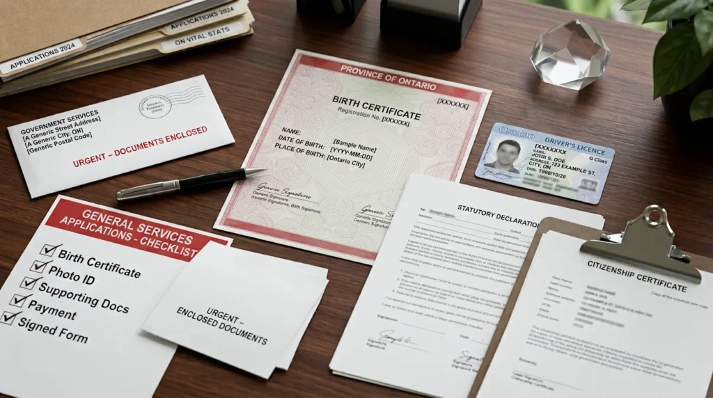 Three documents, one registration