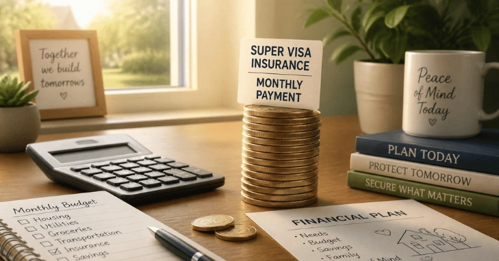 How Super Visa Insurance Monthly Payment Plans Work