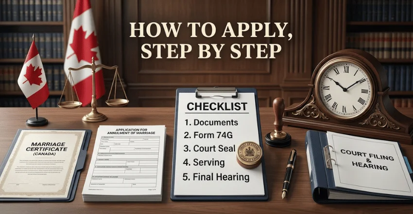 How to apply, step by step
