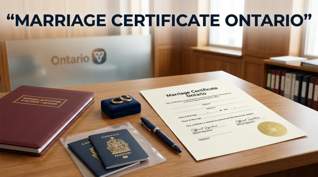 Marriage Certificate Ontario: All You Need To Know About How to Order, Costs, Timelines, and What You Actually Need