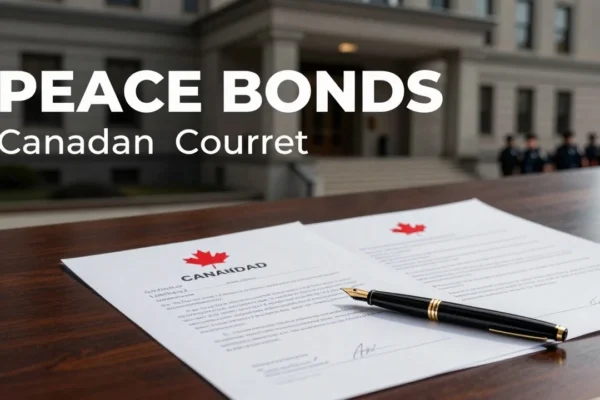 Peace Bond Canada: What It Costs, Conditions, Rules & Risks