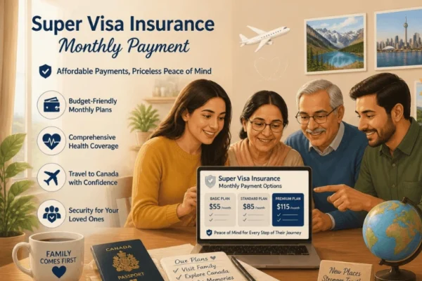 Super Visa Insurance Monthly Payment Plans: 2026 Rules and Real Costs