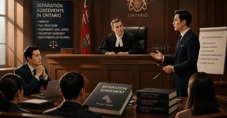 What Makes a Separation Agreement Enforceable in Ontario?