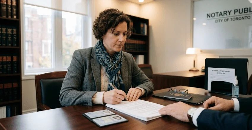 What to Bring to a Notary Appointment