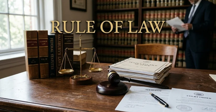 Rule of Law in Canada: How It Protects Individual Rights, Limits Government Power, Supports Justice and Keeps Public Institutions Accountable